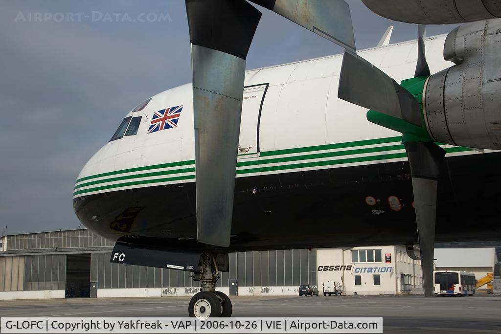 G-LOFC, 1959 Lockheed L-188C(F) Electra C/N 1100, Atlantic Airlines Lockheed Electra