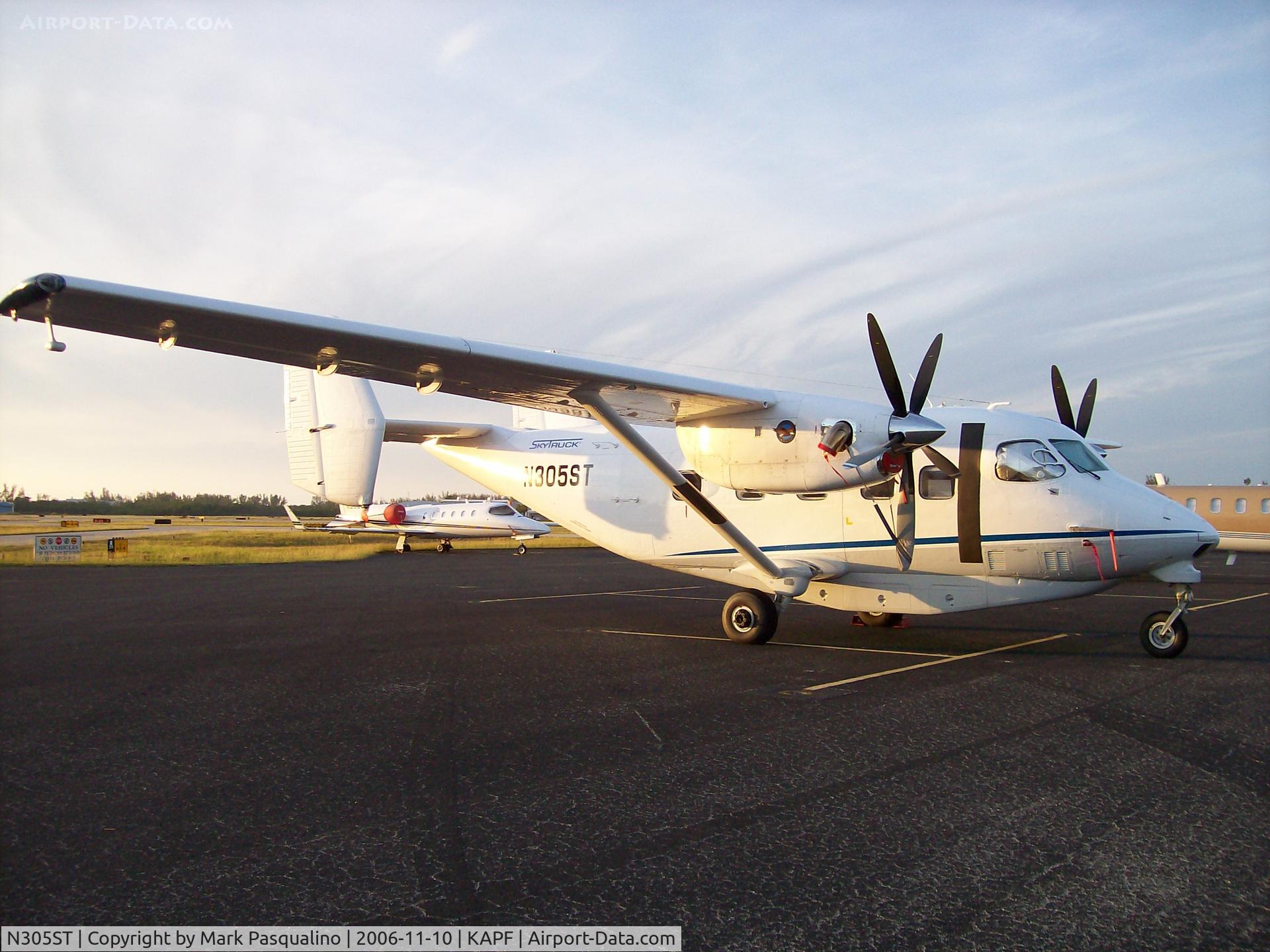 N305ST, 2004 PZL-Mielec M-28-05 Skytruck C/N AJE003-05, Skytruck