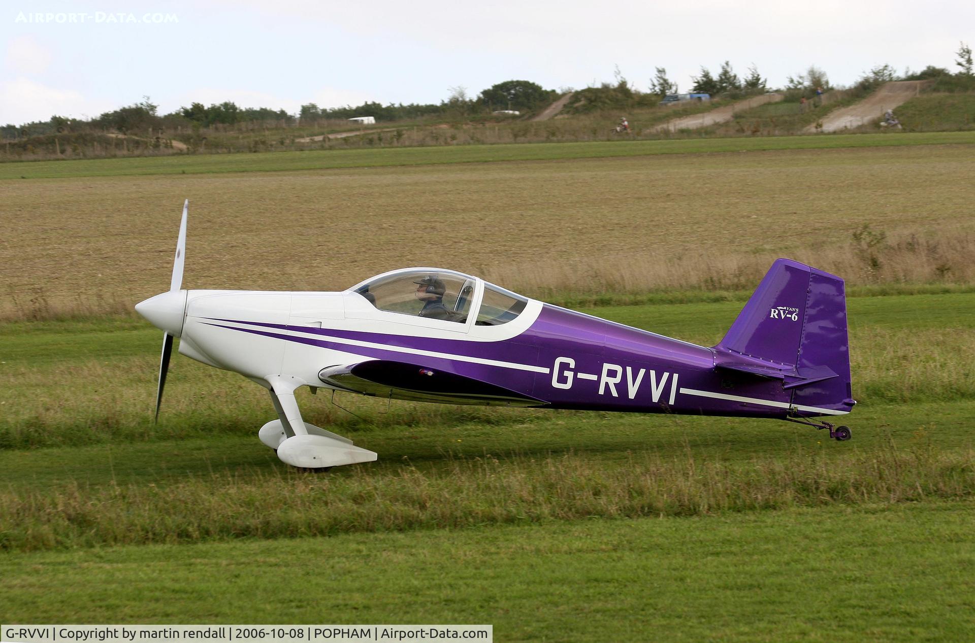 G-RVVI, 2000 Vans RV-6 C/N PFA 181-12418, RV6