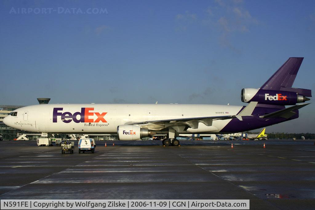 N591FE, 1992 McDonnell Douglas MD-11F C/N 48527, visitor