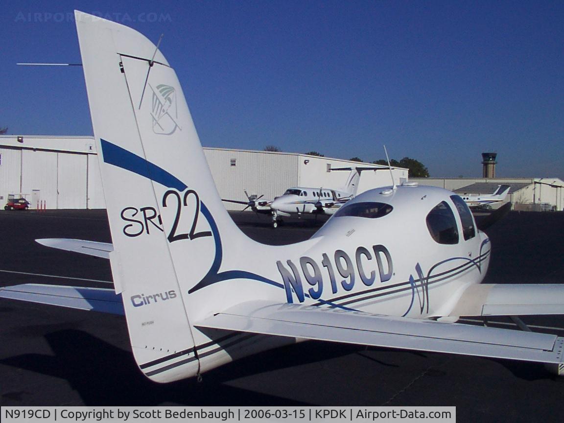 N919CD, 2002 Cirrus SR22 C/N 0278, 919CD before new decal scheme