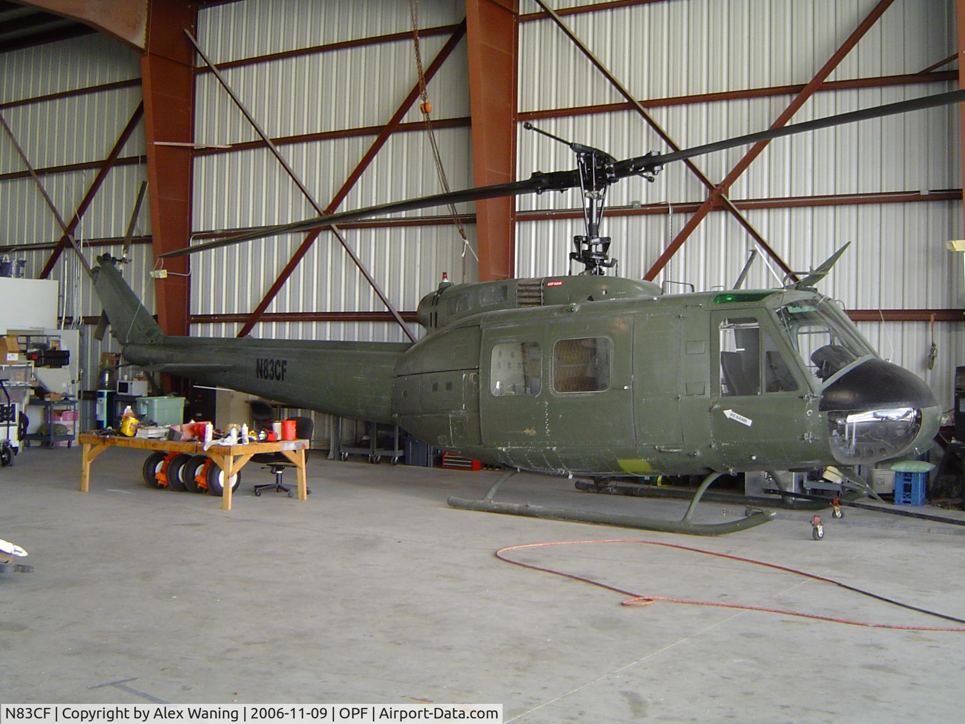 N83CF, 1966 Bell UH-1H Iroquois C/N 5318, Great Huey
