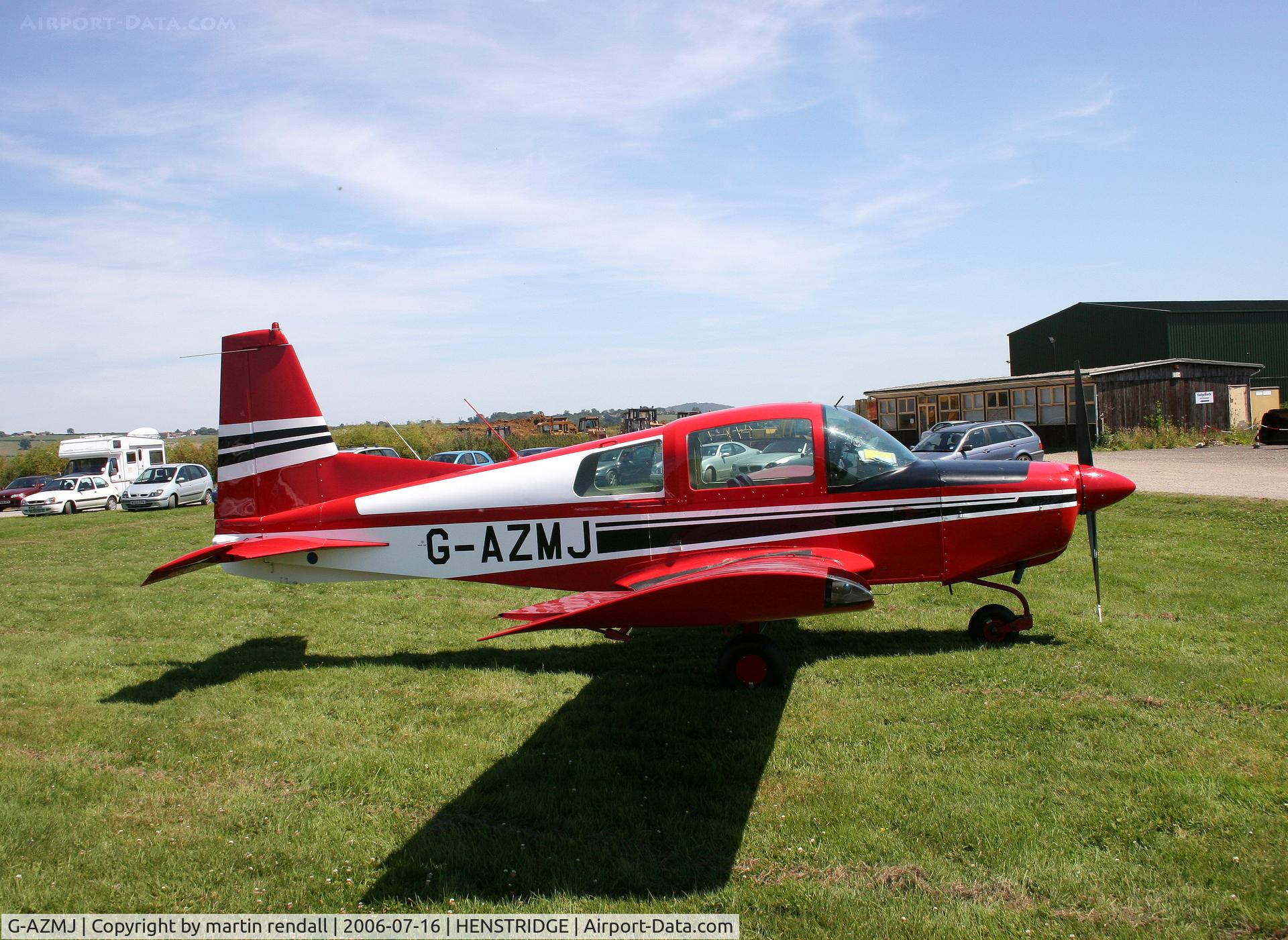 G-AZMJ, 1972 American Aviation AA-5 Traveler C/N AA5-0019, AA5
