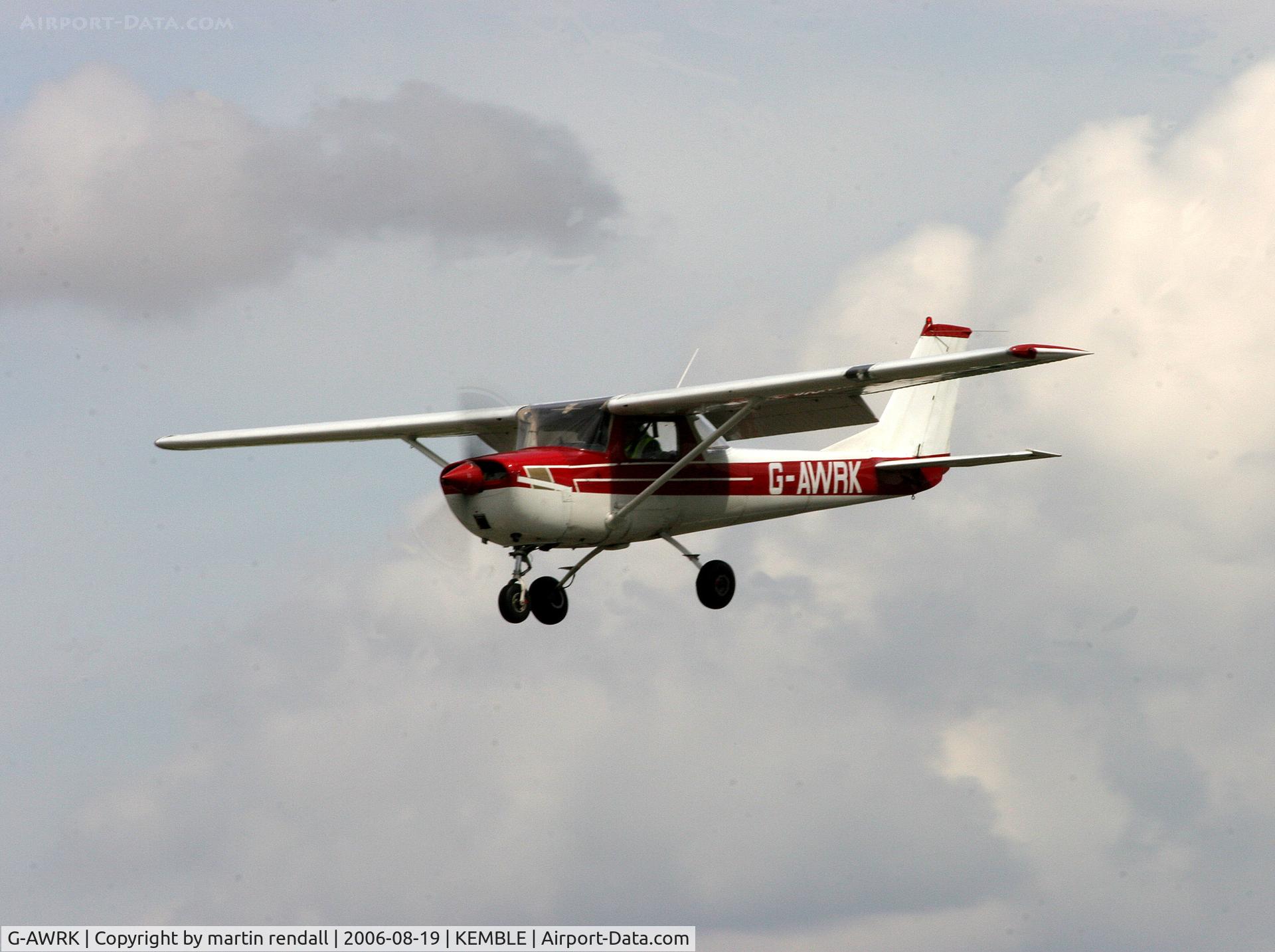 G-AWRK, 1968 Reims F150J C/N 0410, CESSNA 150