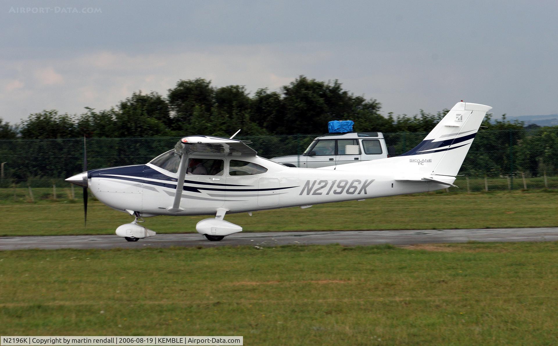 N2196K, 2005 Cessna T182T Turbo Skylane C/N T18208474, CESSNA 182