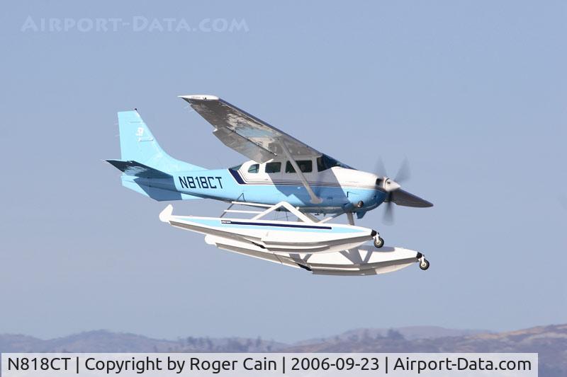 N818CT, 1979 Cessna TU206G Turbo Stationair C/N U20605282, photographed during the annual SeaPlane Splash-In at Lakeport, Clear Lake CA