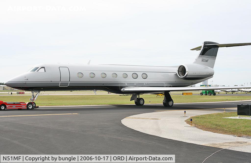 N51MF, 2006 Gulfstream Aerospace GV-SP (G500) C/N 5100, NBAA Orlando 2006
