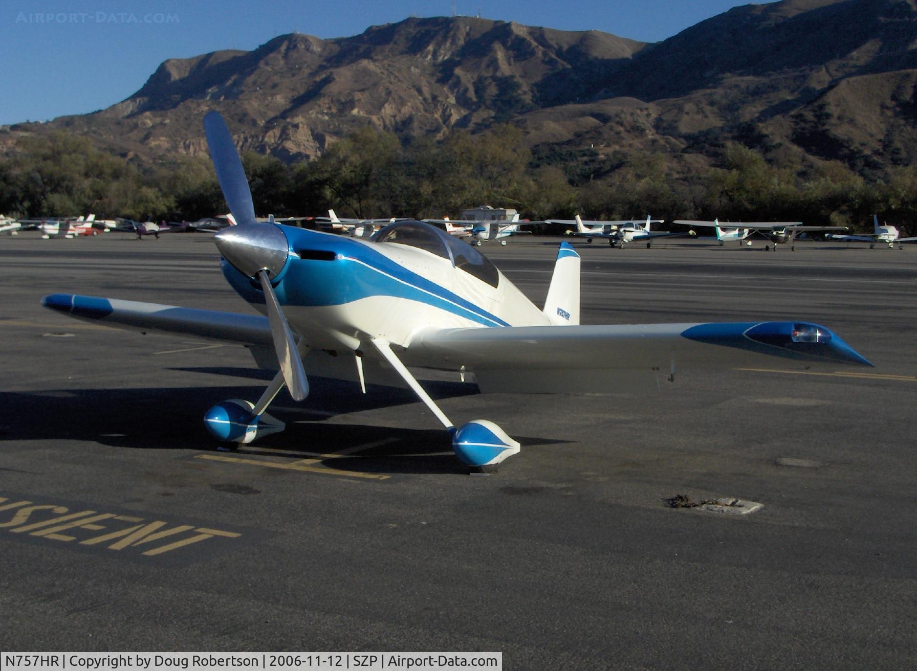 N757HR, 1999 Harmon Rocket II C/N 4218, 1999 Webber HARMON ROCKET II, Lycoming O-540 250 Hp