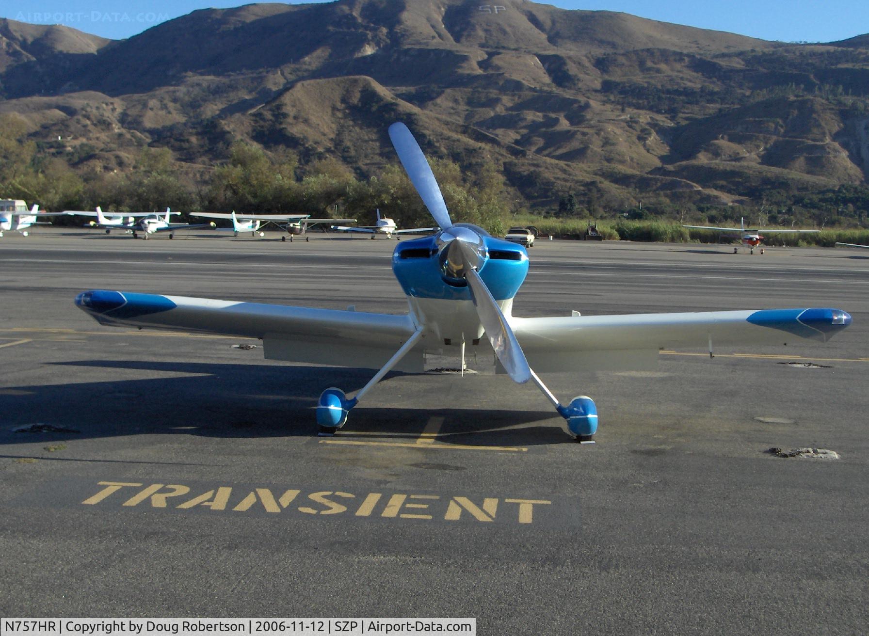 N757HR, 1999 Harmon Rocket II C/N 4218, 1999 Webber HARMON ROCKET II, Lycoming O-540 250 Hp
