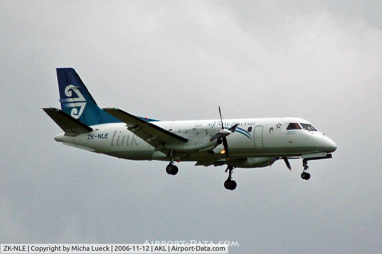 ZK-NLE, 1986 Saab 340A C/N 340A-067, Air Nelson as Air New Zealand Link