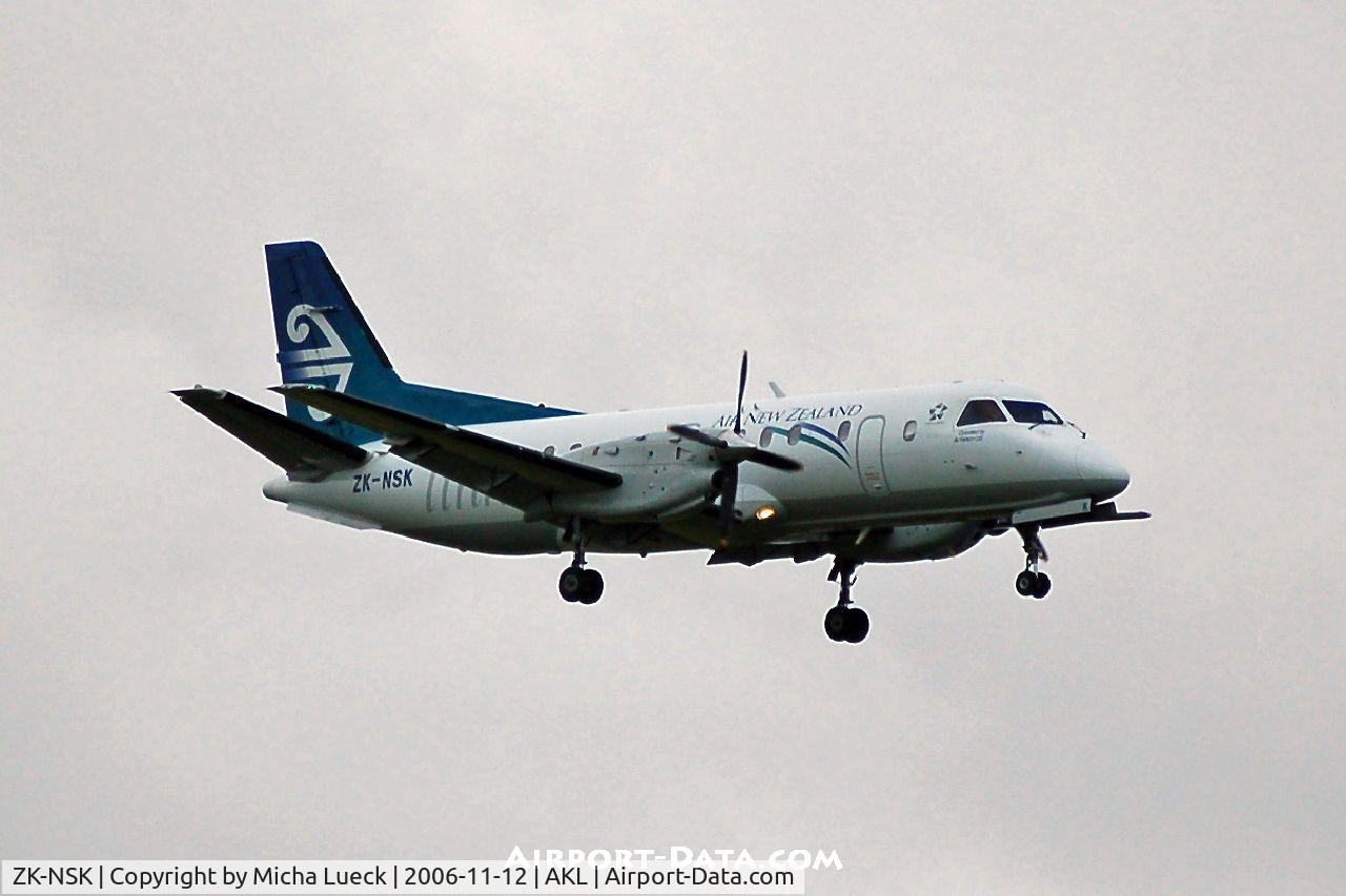 ZK-NSK, 1987 Saab SF340A C/N 340A-084, Air Nelson as Air New Zealand Link