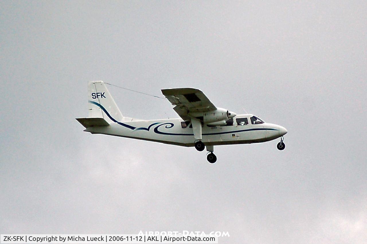 ZK-SFK, Britten-Norman BN-2A Islander C/N 236, One of the many BN Islanders in New Zealand