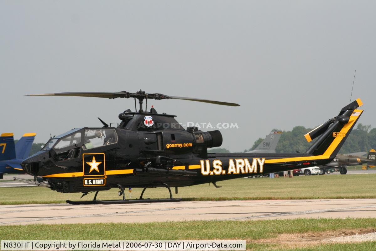 N830HF, 1966 Bell AH-1F C/N 66-15283, AH-1F Cobra