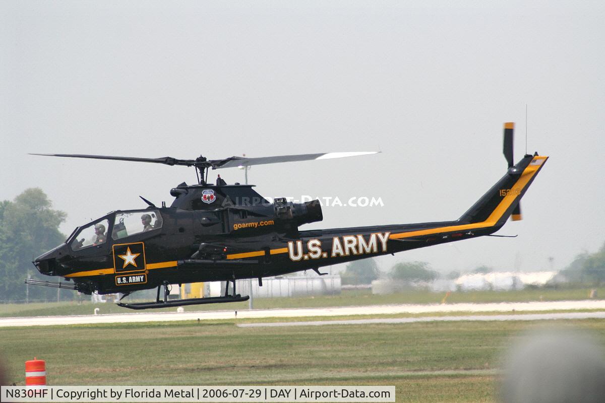 N830HF, 1966 Bell AH-1F C/N 66-15283, AH-1 Cobra