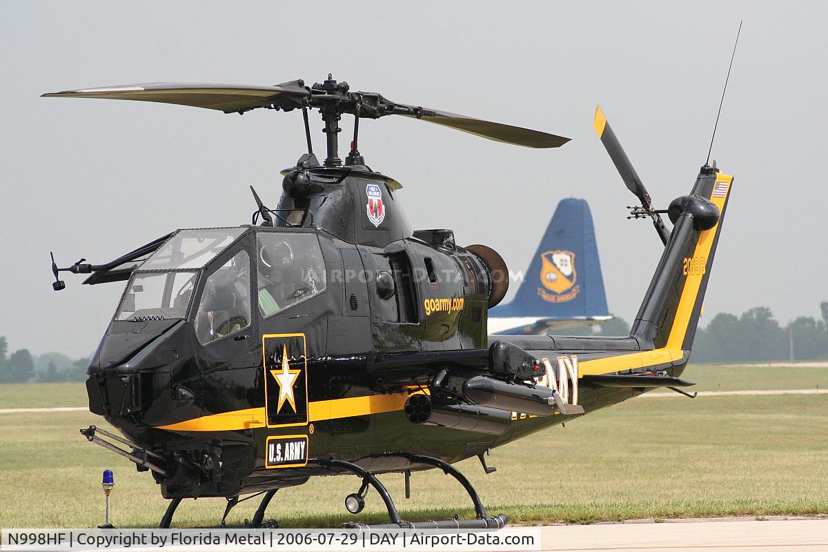 N998HF, 1971 Bell AH-1F Cobra C/N 71-20998, AH-1 Cobra