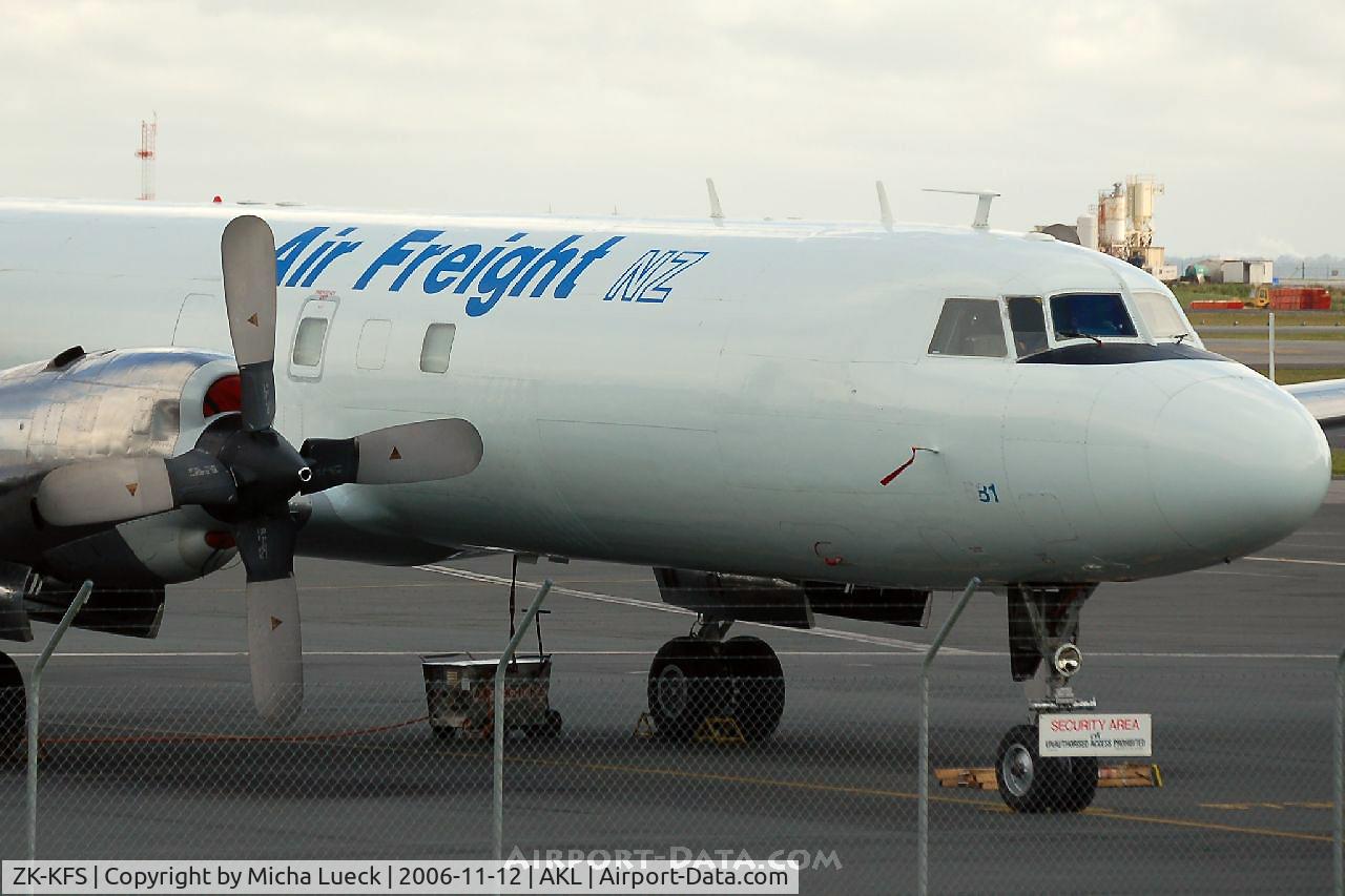 ZK-KFS, Convair VC-131F (R4Y-1) Samaritan C/N 277, There are still a few Convairs in passenger and freight services around in New Zealand