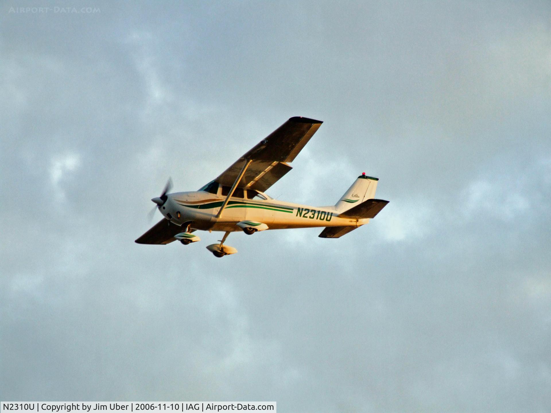 N2310U, 1962 Cessna 172D C/N 17249910, George is doing 