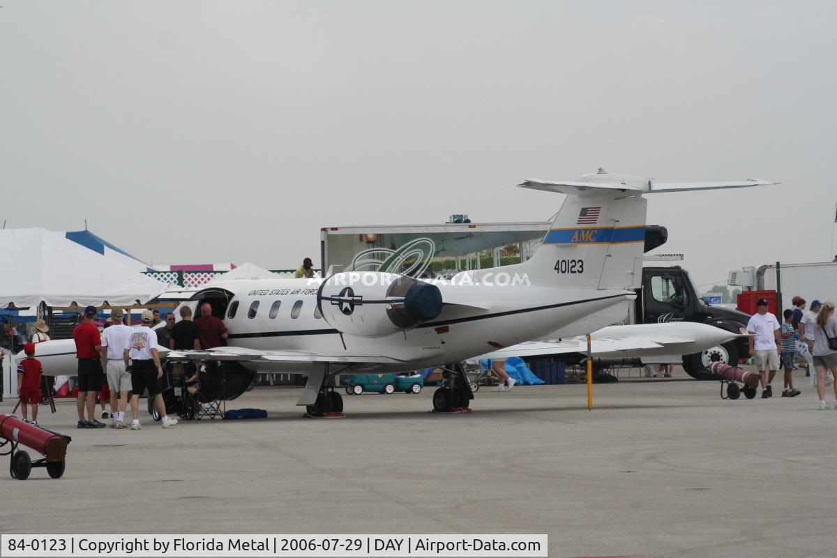 84-0123, 1984 Gates Learjet C-21A C/N 35A-569, C-21 Military Lear jet