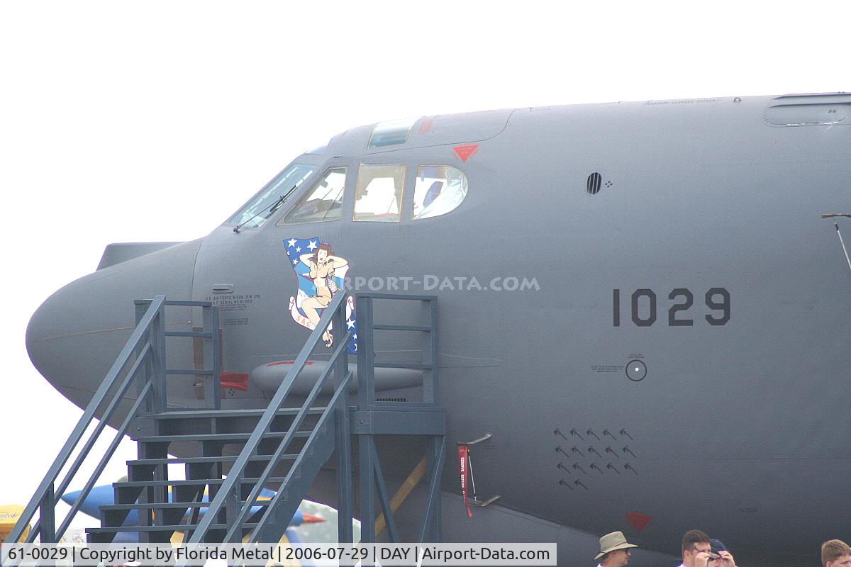 61-0029, 1961 Boeing B-52H Stratofortress C/N 464456, B-52 Stratofortress