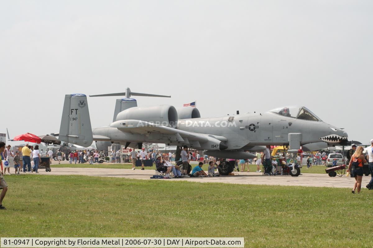 81-0947, 1981 Fairchild Republic A-10C Thunderbolt II C/N A10-0642, A-10 Thunderbolt II