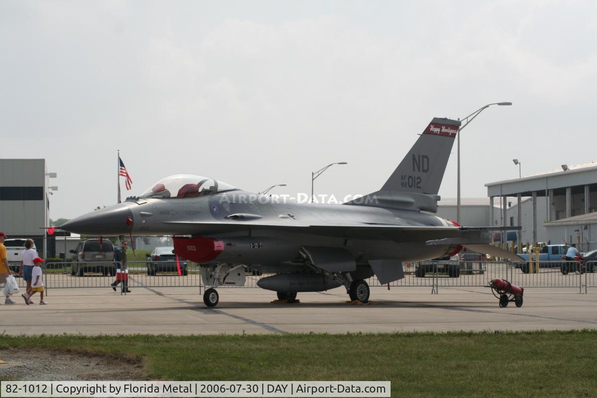 82-1012, General Dynamics F-16A/ADF Fighting Falcon C/N 61-605, F-16