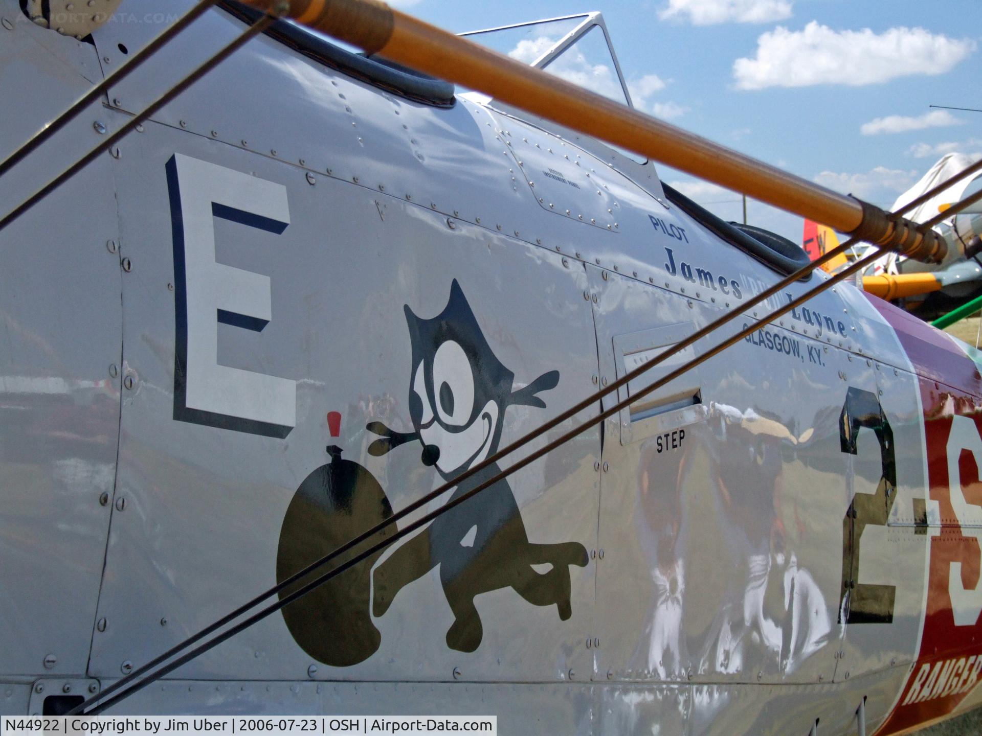 N44922, 1939 Naval Aircraft Factory N3N-3 C/N 1911, N3N side panel