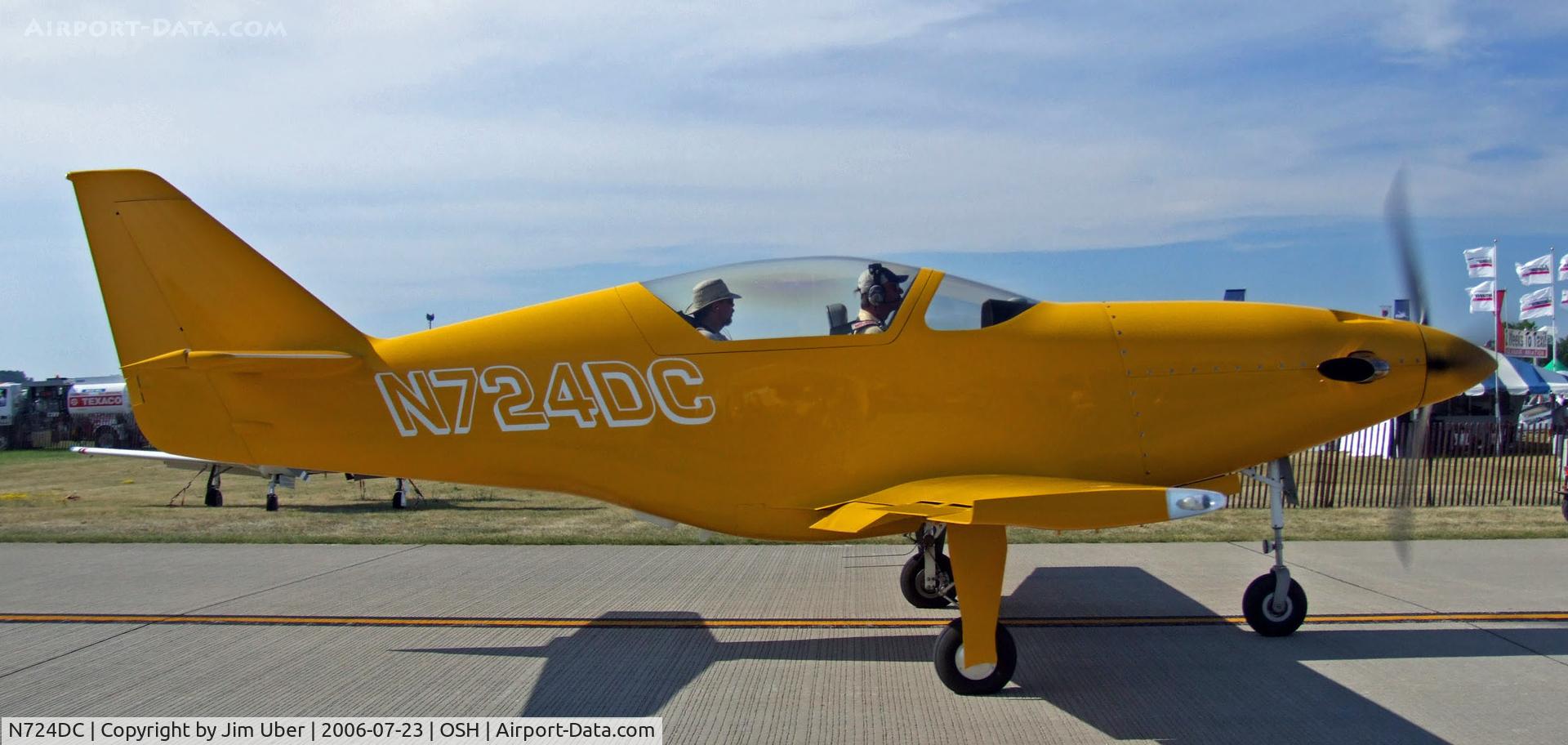 N724DC, 2005 Legend Aircraft Legend C/N 02, Arriving at Airventure