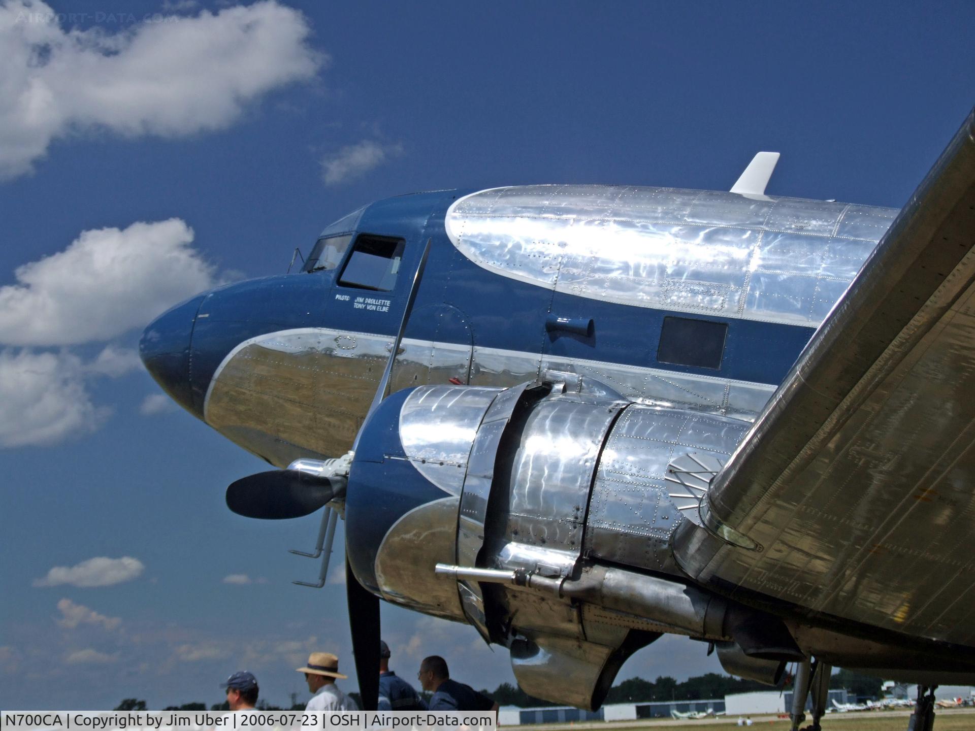 N700CA, 1943 Douglas DC-3C (C-47A-10-DK) C/N 12438, Another view of this magnificent bird