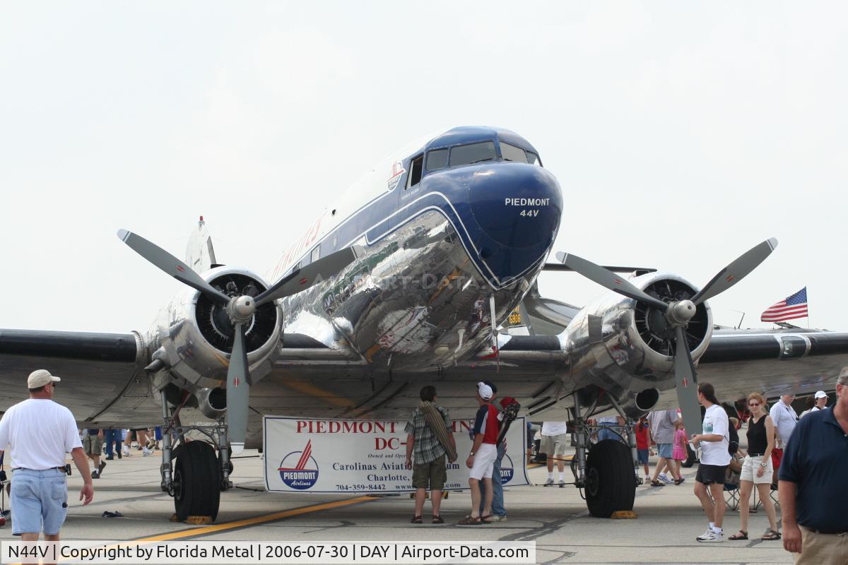 N44V, 1942 Douglas DC-3 C/N 4545, DC-3 Piedmont