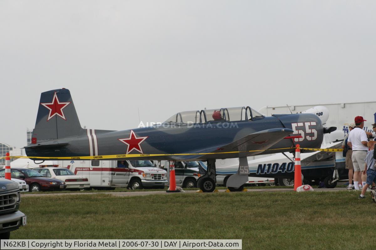 N62KB, 1982 Nanchang CJ-6 C/N 3832023, Russian