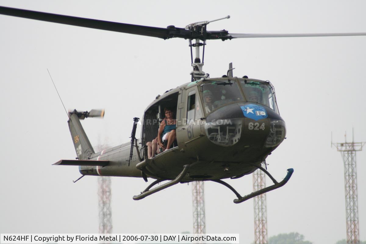 N624HF, 1966 Bell UH-1D Iroquois C/N 8819, Huey