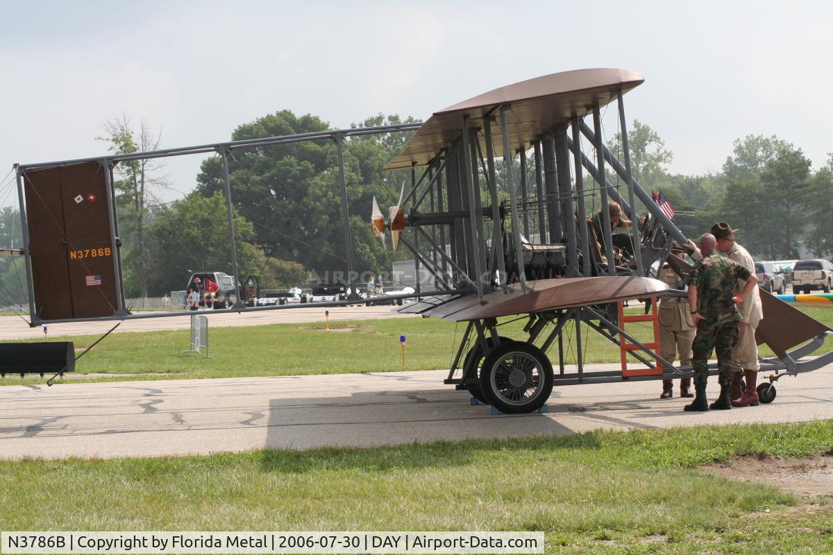 N3786B, 1981 Wright Model B Flyer Replica C/N 001, Wright Flyer Replica