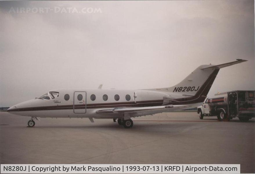 N8280J, 1988 Robinson R22 BETA C/N 0892, Beech 400A