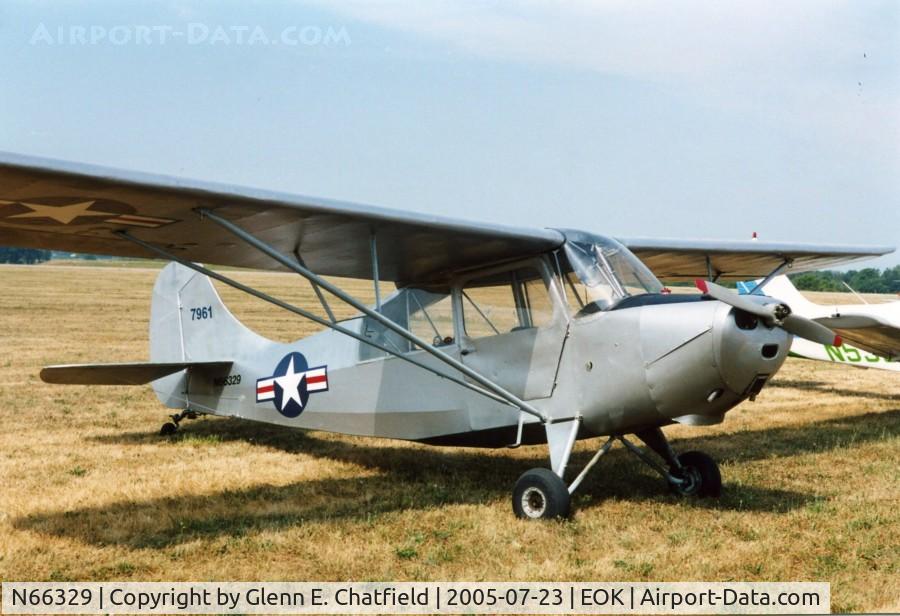 N66329, Aeronca 7BCM C/N 7BCM-176,  at the Liason bird fly-in