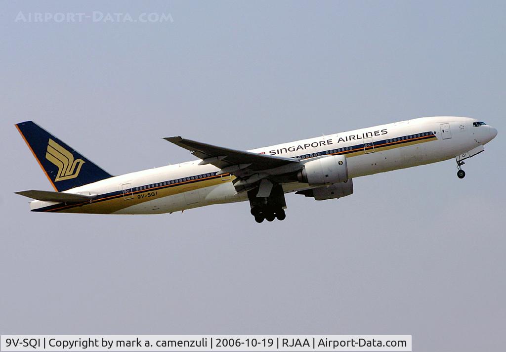 9V-SQI, 2002 Boeing 777-212/ER C/N 28530, B.777