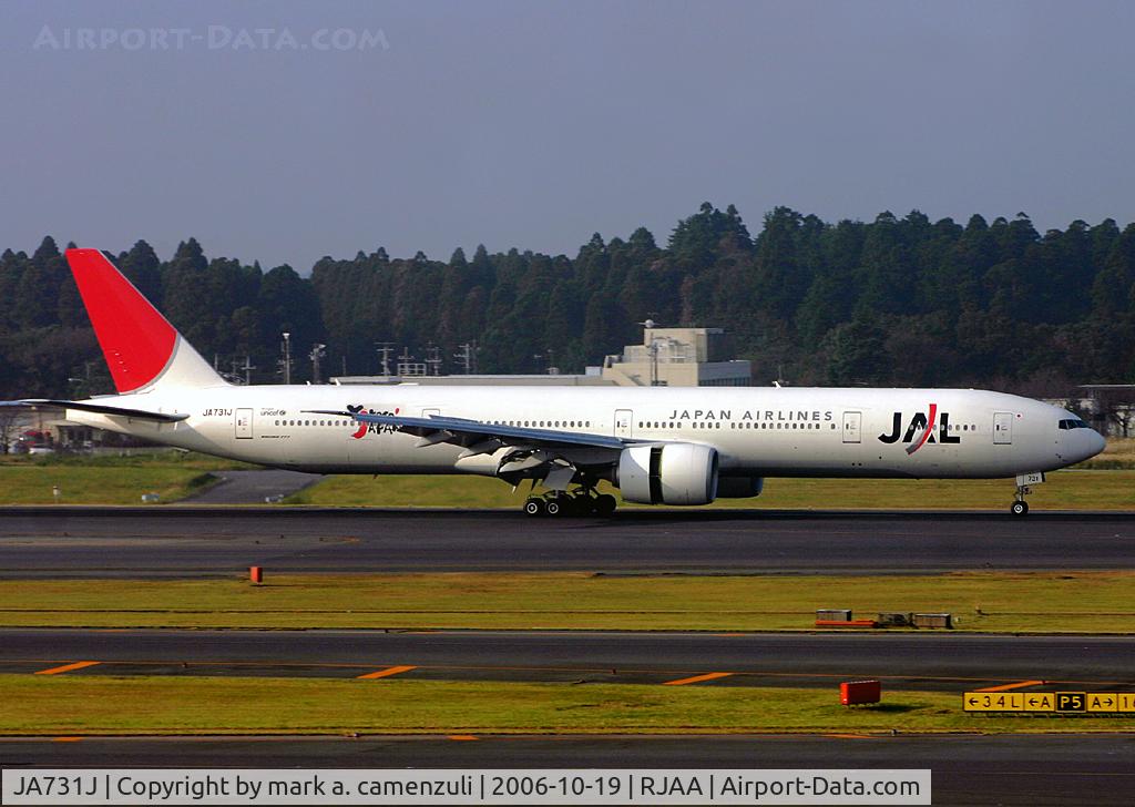 JA731J, 2003 Boeing 777-346/ER C/N 32431, B.777