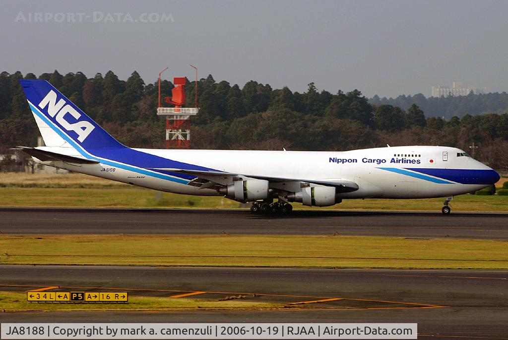 JA8188, 1987 Boeing 747-281F C/N 23919, B.747