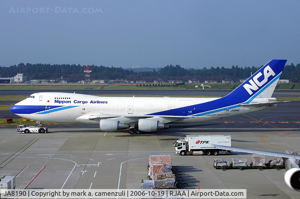 JA8190, 1989 Boeing 747-281B/SF C/N 24399, B.747