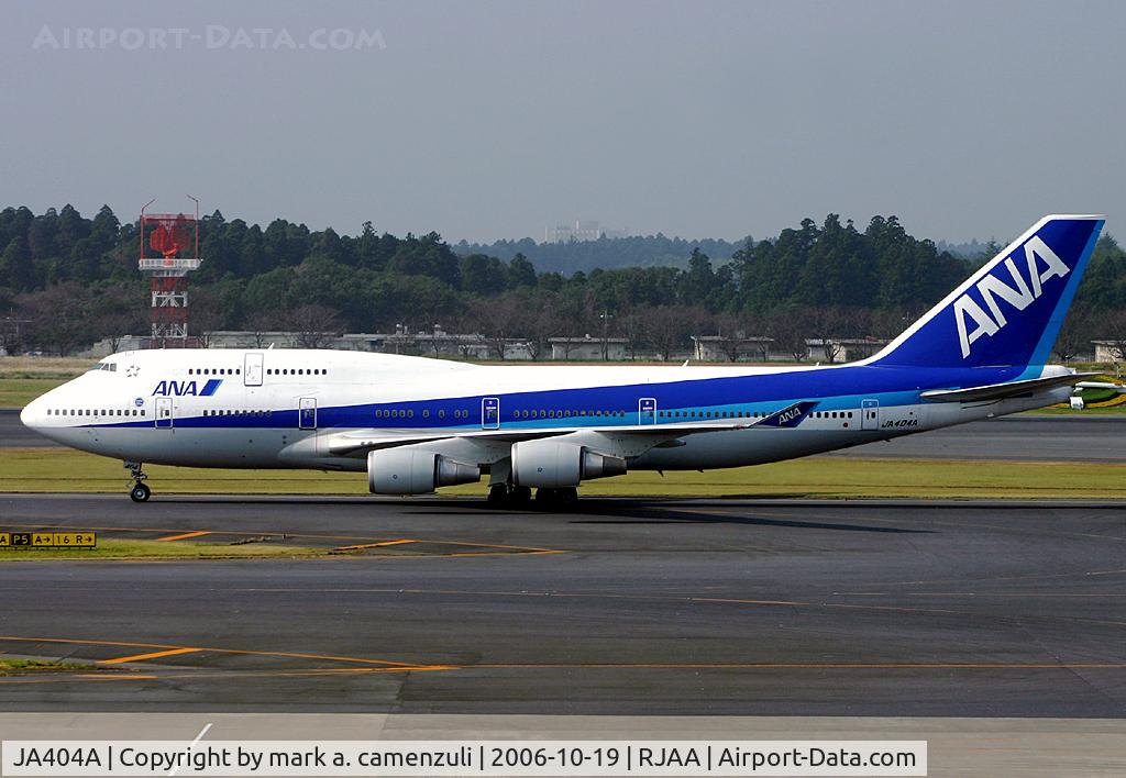 JA404A, 1999 Boeing 747-481 C/N 29263, B.747