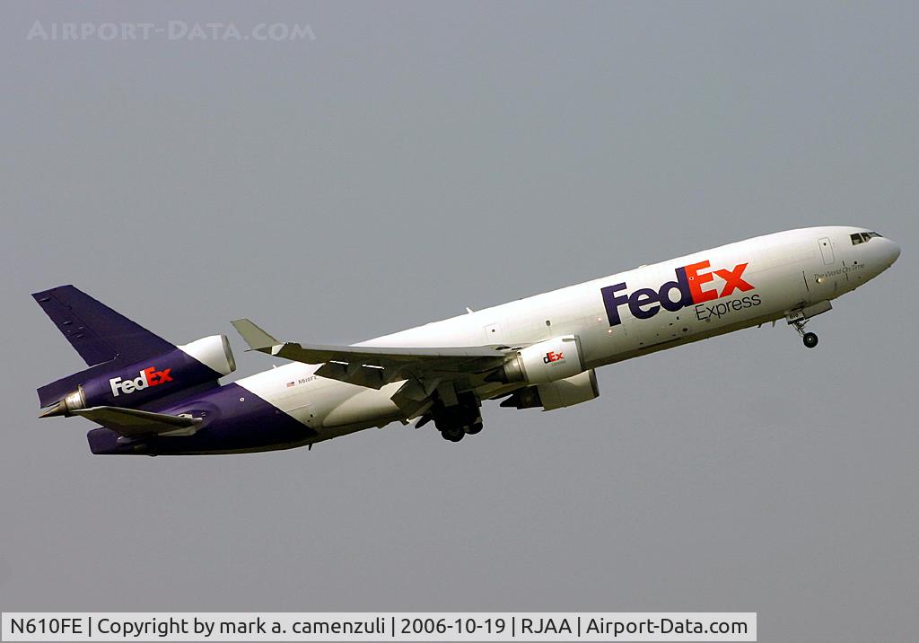 N610FE, 1993 McDonnell Douglas MD-11F C/N 48603, MD11