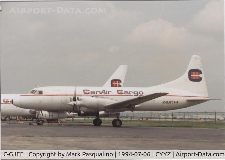C-GJEE, 1953 Convair 580 C/N 65, Convair 580