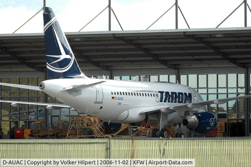 D-AUAC, 2006 Airbus A318-111 C/N 2931, Airbus A318-111 this will be YR-ASA