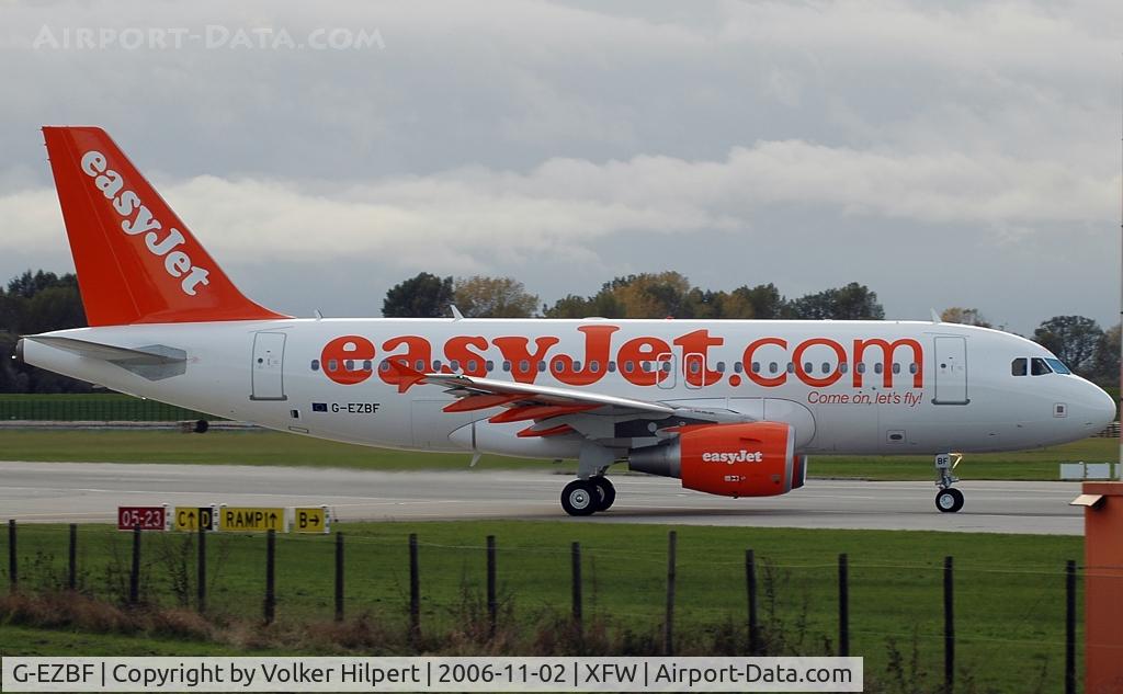 G-EZBF, 2006 Airbus A319-111 C/N 2923, Airbus A319-111