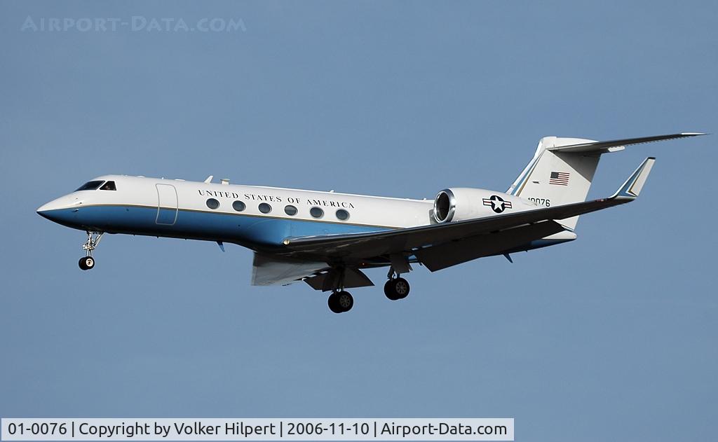01-0076, 2001 Gulfstream Aerospace C-37A (G-V) C/N 645, Gulfstream C-37A (GV) c/n: 645