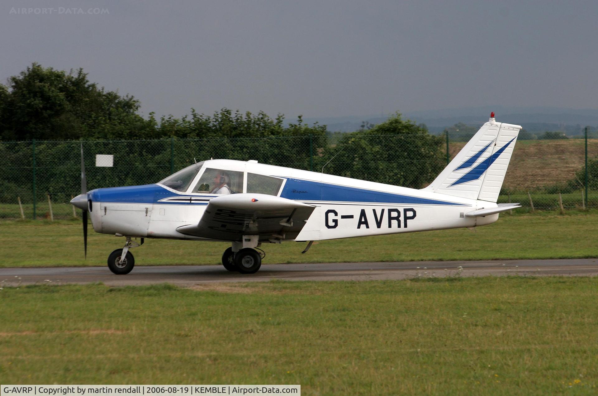 G-AVRP, 1967 Piper PA-28-140 Cherokee C/N 28-23153, PA28
