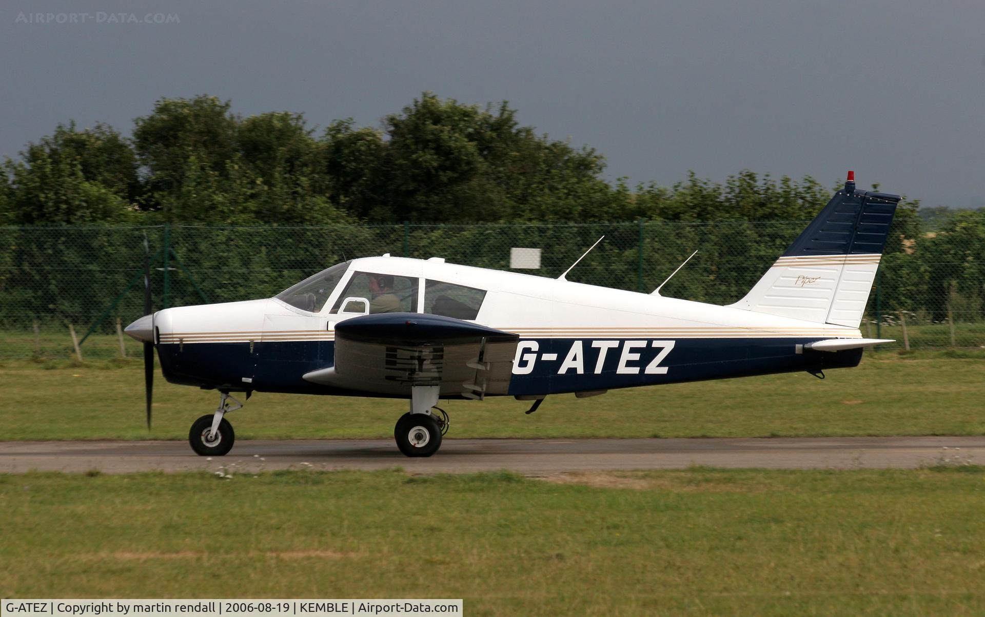 G-ATEZ, 1965 Piper PA-28-140 Cherokee C/N 28-21044, PA28