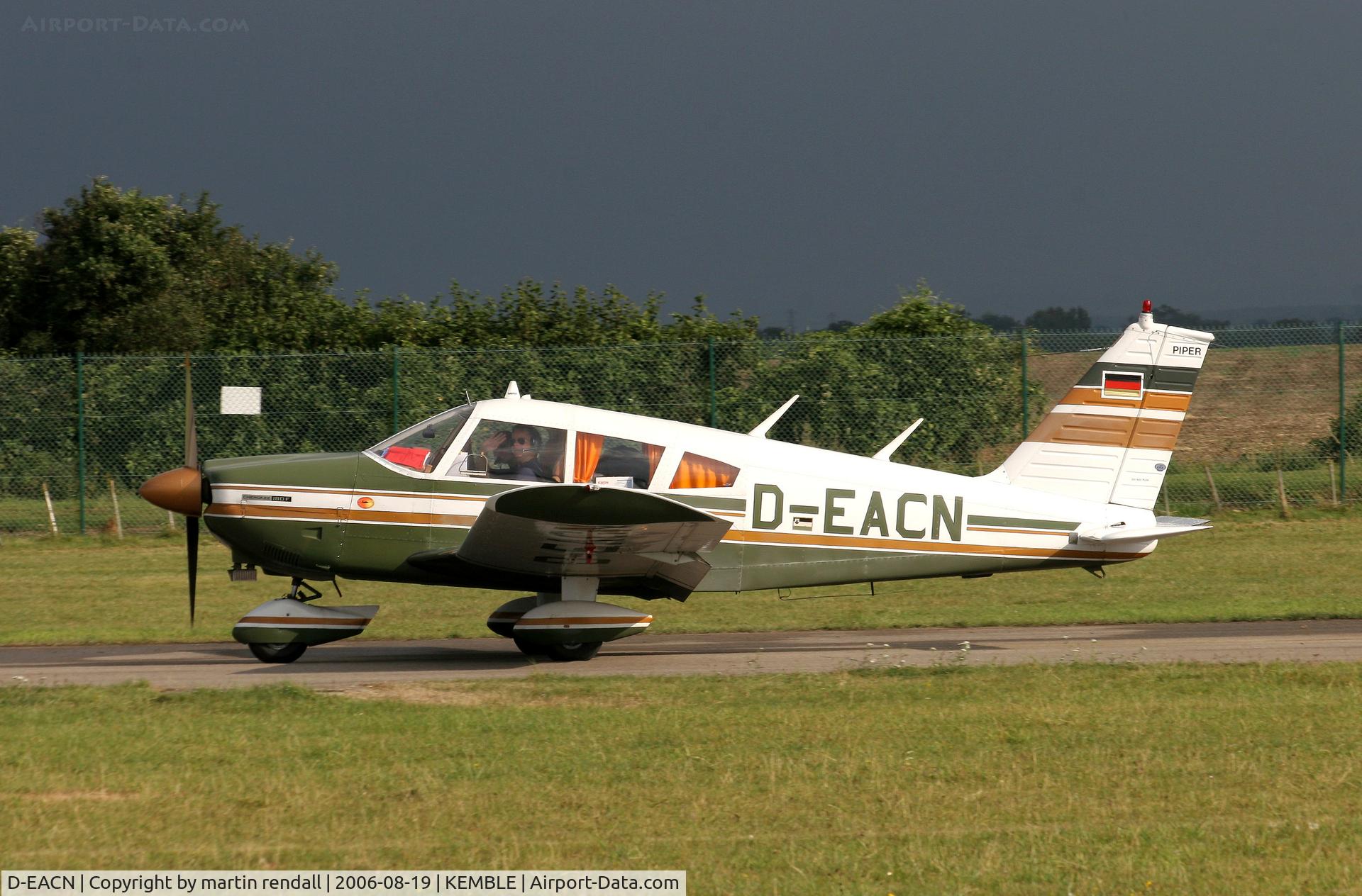 D-EACN, 1970 Piper PA-28-180 Cherokee F C/N 28-7105041, PA28