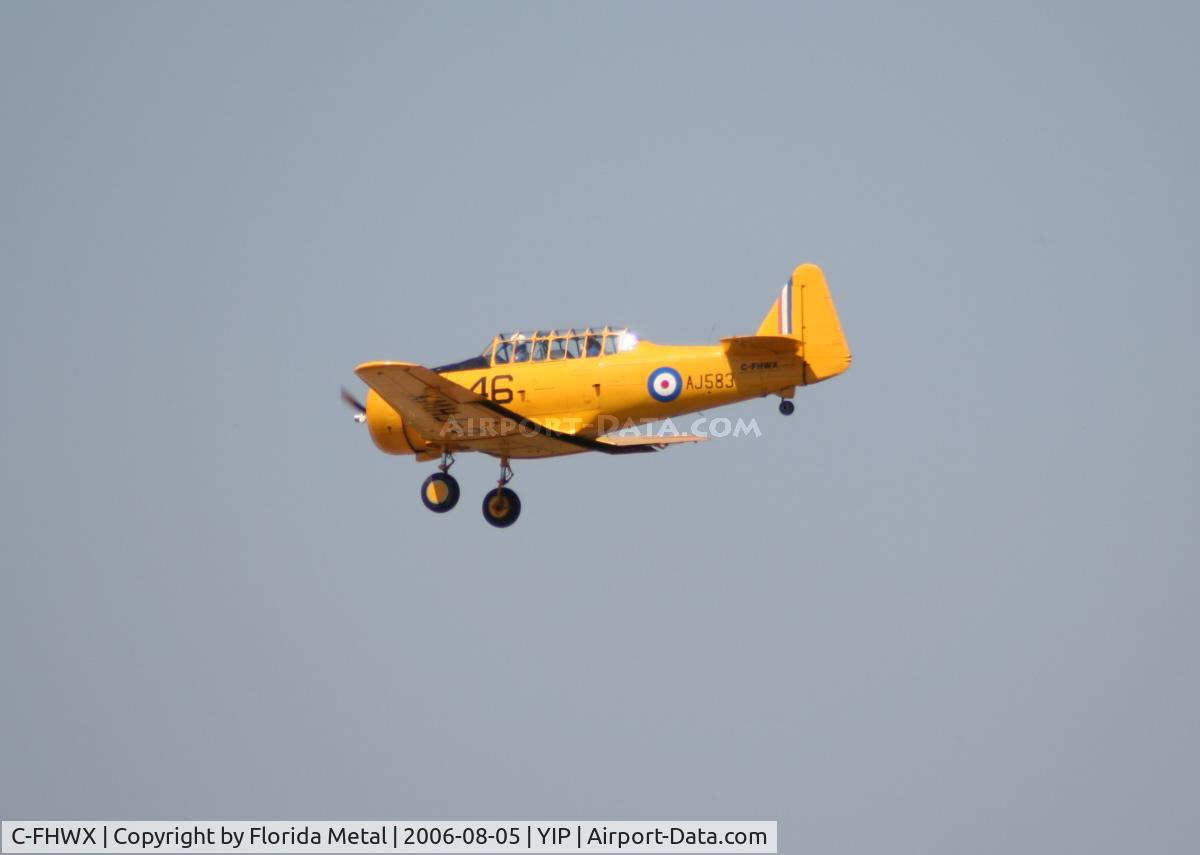 C-FHWX, 1941 Noorduyn AT-16 Harvard II C/N 76-3553, Harvard