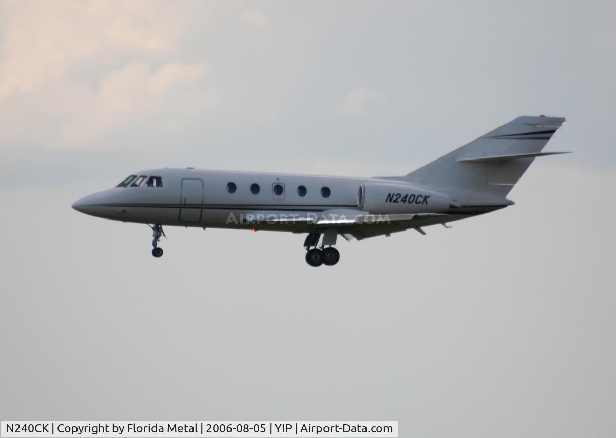 N240CK, 1966 Dassault Falcon 20C-5 C/N 24, Falcon 20 for Kalitta