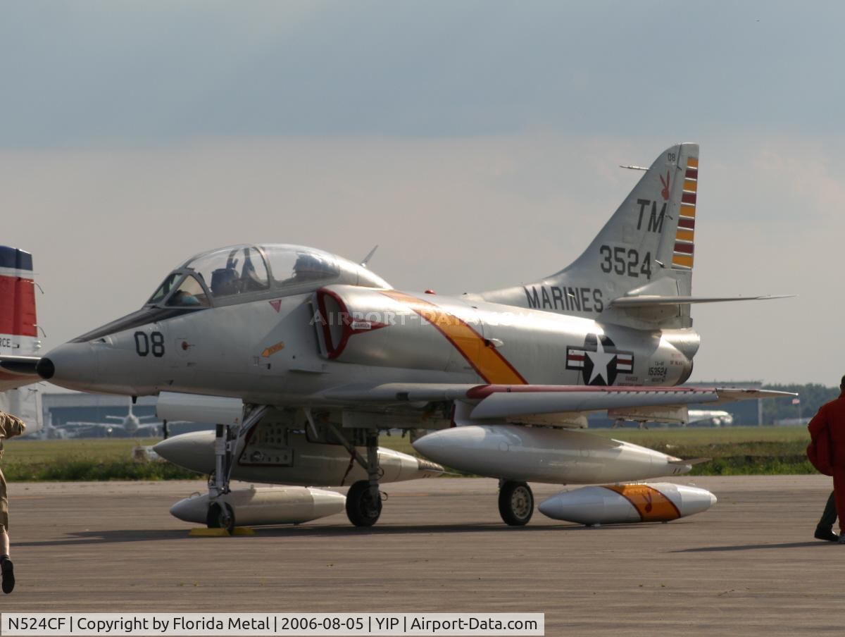 N524CF, 1967 Douglas TA-4F Skyhawk C/N 13590, A-4 Skyhawk